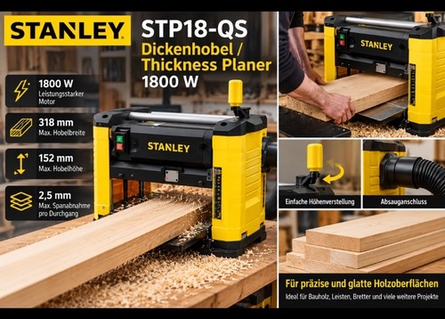 Stanley stp18 dickenhobel - stp18-qs,